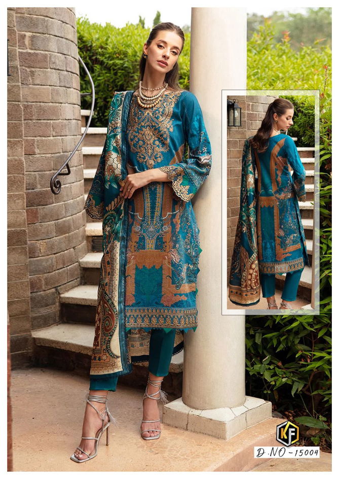 Charizma Vol 15 By Keval Printed Cotton Pakistani Dress Material Orders In India
